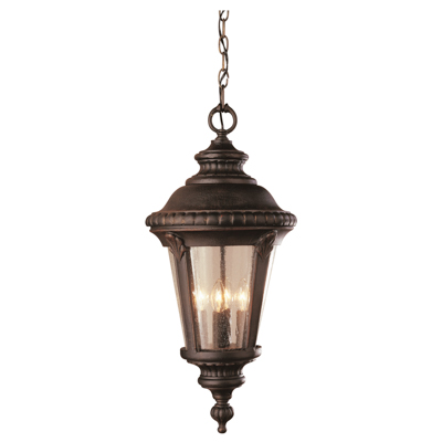Trans Globe Lighting 5049 RT 1 Light Hanging Lantern in Rust